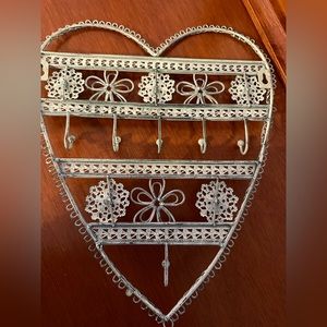 Heart Shaped Key Holder/ Jewelry Holder